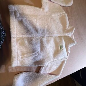 Aeropostale Light Pink Sherpa Fleece